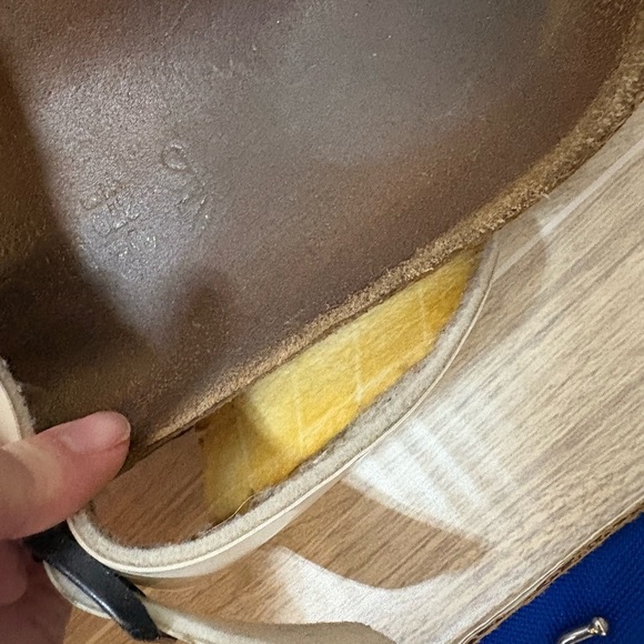 Birkenstock White Gizeh Size 42 - Picture 5 of 14